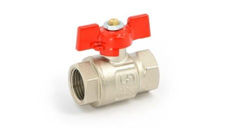 Кран шаровой ETALON ВВ бабочка Размер:3/4'