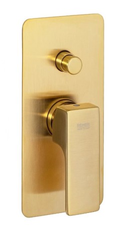 Смеситель Remer Absolute для ванны (нужен RR BOX), СМ, браш. золото