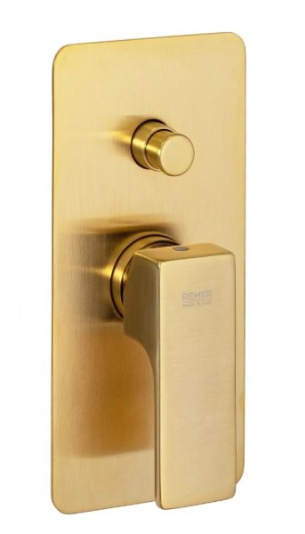 Смеситель Remer Absolute для ванны (нужен RR BOX), СМ, браш. золото