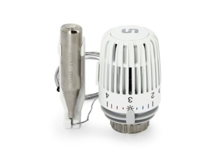 Термостатическая головка K с дистанционным датчиком Размер:M30x1,5