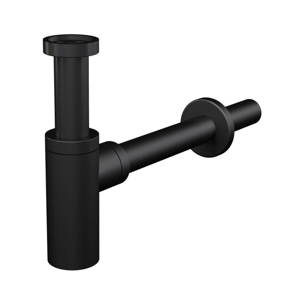 Сифон для умывальника DN32 DESIGN цельнометаллический, круглый