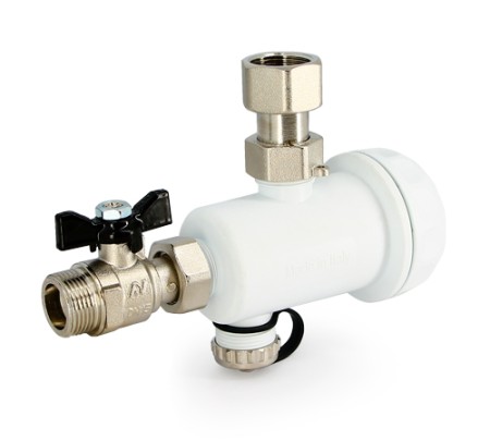 Фильтр-грязеуловитель магнитный для отопительного прибора Размер:3/4'