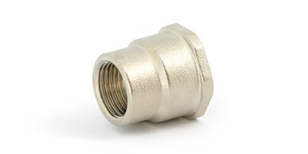 Муфта редукционная никелированная Размер:1 1/2' х 1'