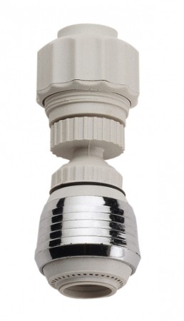 Аэратор Remer 82UN с двойной струей, на шарнире, универсальный (цанговый зажим)