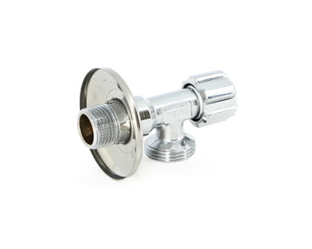 Вентиль НН для подключения стиральных машин, пластиковая рукоятка, 1/2'х3/4'