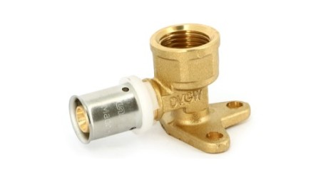 Водорозетка пресс H=39 mm Размер:16x1/2'