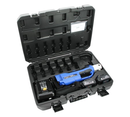 Комплект аккумуляторного инструмента для монтажа пресс-фитингов