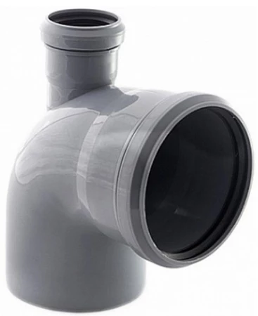 Отвод комбинир. с доп.входом сверху HT 110*90/50