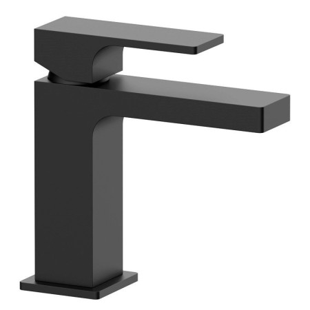 Смеситель для раковины Remer Absolute AU12CFP, чёрный брашированный хром