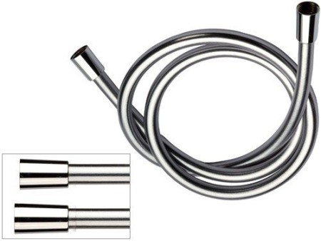 Шланг для душа Remer 150 см, 2 конические гайки, хром