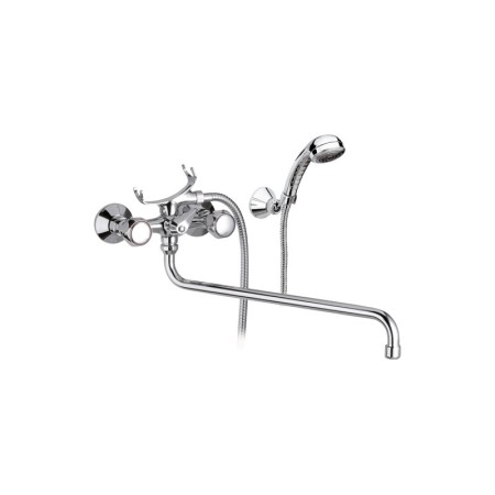 Смеситель для ванны Remer Export длинный излив, хром