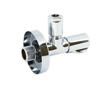 Вентиль LUX Н обжим для подключения бачков/смесителей Размер:1/2'х10 мм(3/8')