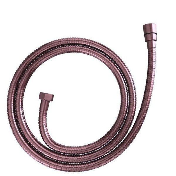 Шланг для душа Remer 150 см, 1 коническая гайка, медь глянцевая