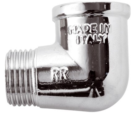 Угол Remer хромированный ВР-НР 1/2"