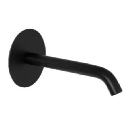 Излив настенный 16 см Remer X Style, СМ, черный матовый