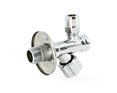 Вентиль с фильтром Н обжим для подключения бачков/смесителей Размер:1/2'х10 мм(3/8')