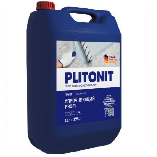 Грунт Упрочняющий PROFI - праймер-концентрат 1:3 акрилатный для укрепления слабых оснований