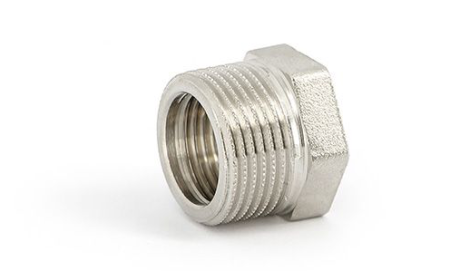 Футорка НВ сплошная 3/4" х 1/2", никелированная