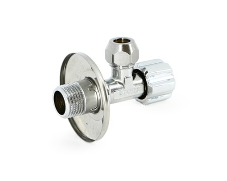 Вентиль Н обжим для подключения бачков/смесителей