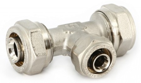 Тройник обжим редукционный Размер:20 x 20 x 16