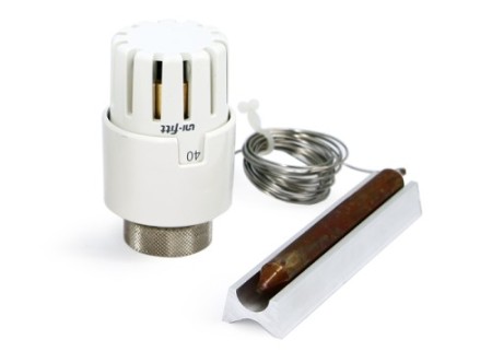 Термостатическая головка с дистанционным датчиком Размер:M30x1,5