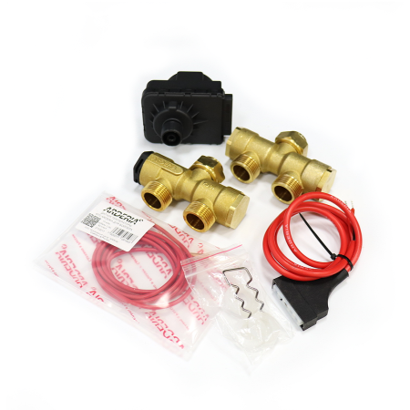 Клапан Arderia 3/4" трехходовой с электроприводом, комплект