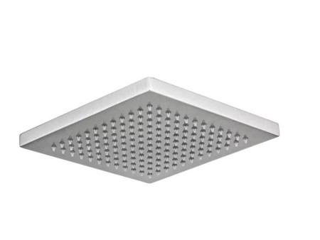 Верхний душ Remer 20 x 20 см, браш. никель