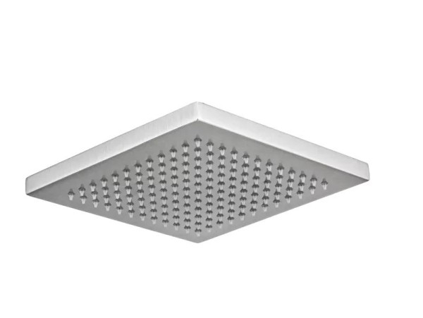 Верхний душ Remer 20 x 20 см, браш. никель