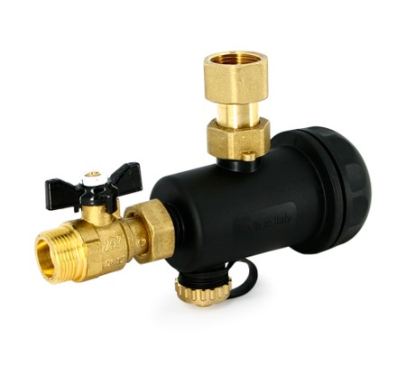 Фильтр-грязеуловитель магнитный для отопительного прибора Размер:3/4'