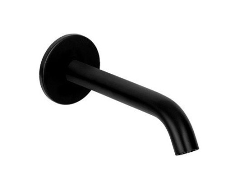 Излив настенный 16 см Remer X Style 91XNO, черный матовый