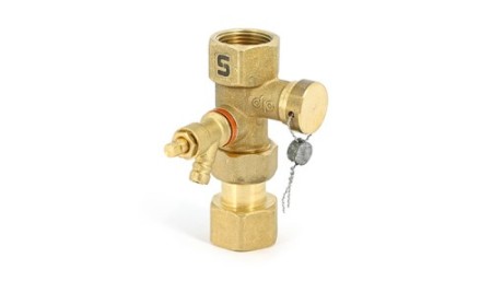 Вентиль отсечной пломбируемый для расширительных баков Размер:3/4'