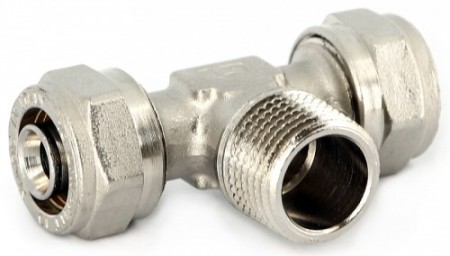 Тройник обжим Н Размер:26 x 3/4' x 26