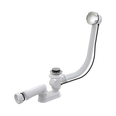 Сифон для ванны автомат комплект, металл
