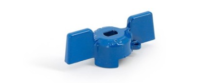 Ручка бабочка синяя для шарового крана ETALON Размер:1'