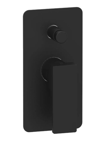 Смеситель Remer Absolute для ванны (нужен RR BOX), СМ, матовый черный