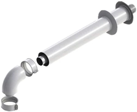 Комплект для горизонтального прохода через стену, 60/100,750мм