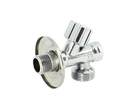 Вентиль с фильтром НН для подключения стиральных машин Размер:1/2'х3/4'