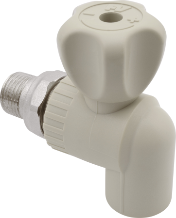 Kран радиаторный угловой