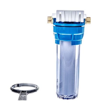 Фильтр Гейзер 1П прозр.10" 3/4"