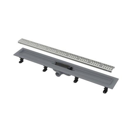 Водоотводящий желоб APZ10 с порогами для перфорированной решетки