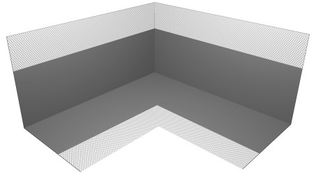 PLITONIT ГидроЛента угол внутренний 90°