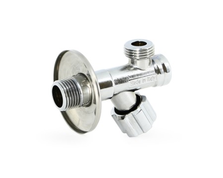 Вентиль с фильтром НН для подключения бачков/смесителей Размер:1/2'х1/2'