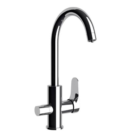 Смеситель для кухни Remer Winner со встроенной подачей питьевой воды, хром