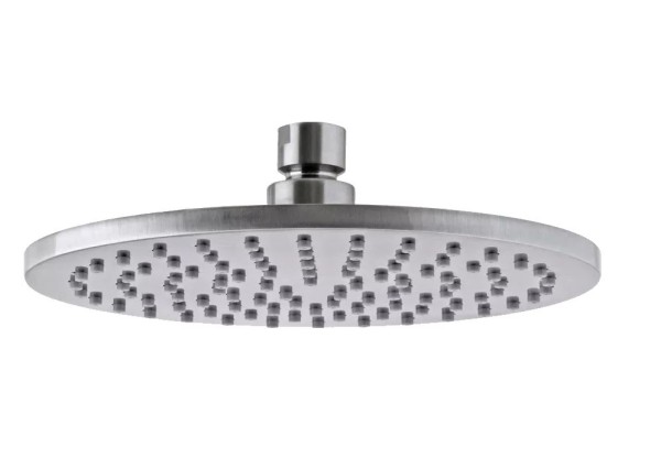 Верхний душ Remer 20 см, браш. глянц. никель