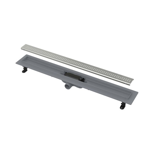 Водоотводящий желоб APZ9 с порогами для перфорированной решетки